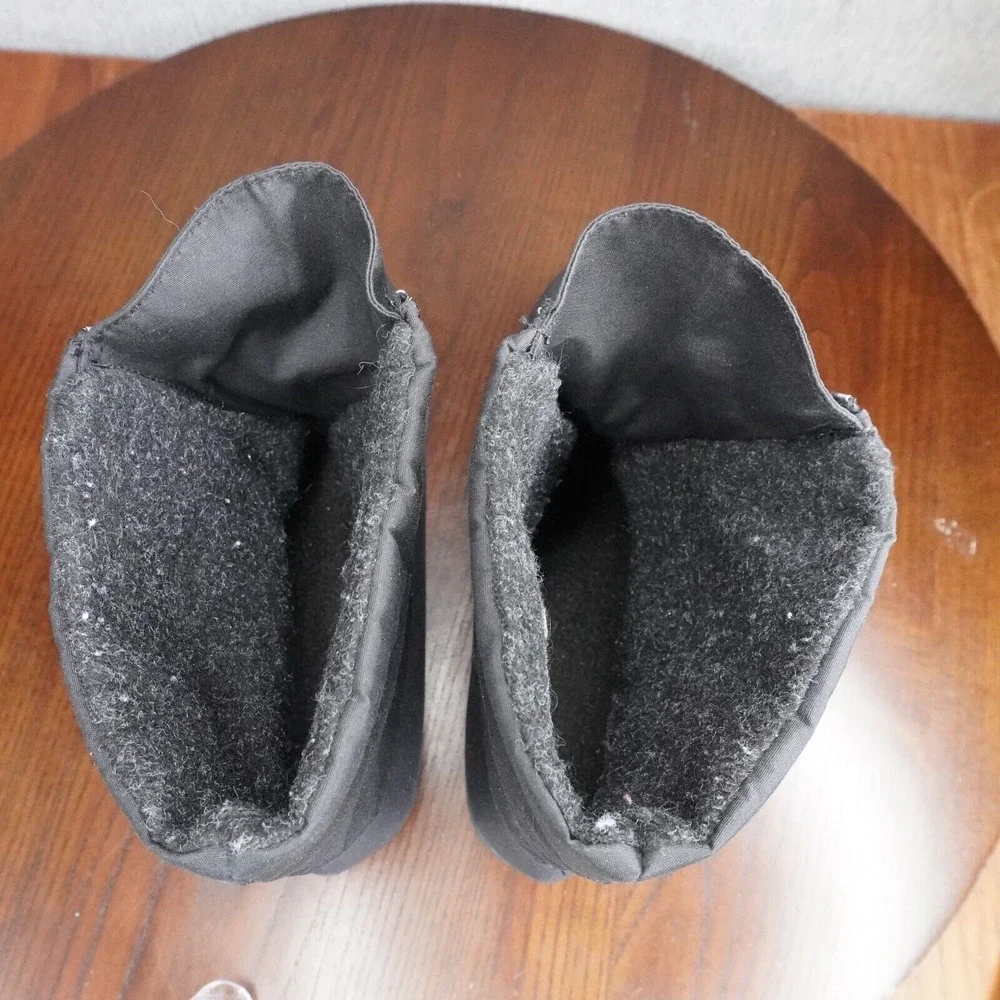 Toe Warmer Boots Women's‎ 7.5 M Black Waterproof Insulted Winter Snow Zip Front